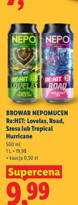 Piwo Browar Nepomucen Re:HIT Szosa promocja w Lidl