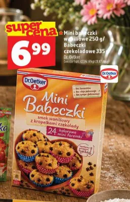 Babeczki czekoladowe Dr. Oetker promocja w TOPAZ