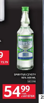 Spirytus Czysty 95% promocja w Selgros