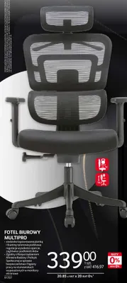 Fotel biurowy Multipro promocja w Selgros