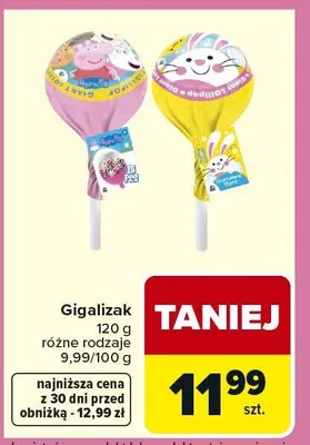 Gigalizak promocja w Carrefour Market