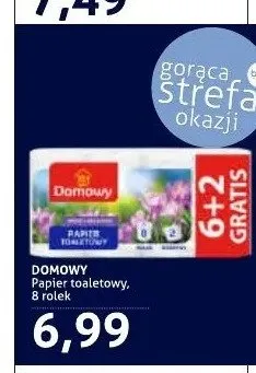 Papier toaletowy Domowy promocja w Blue Stop