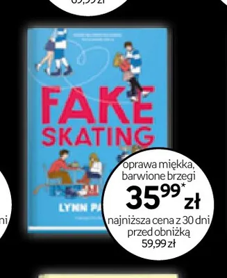 Książka Fake Skating Lynn Painter promocja w Empik
