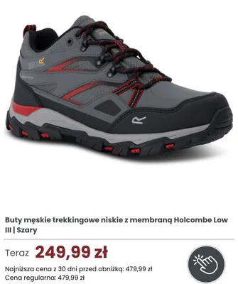 Buty męskie trekkingowe Regatta Holcombe Low III promocja w Regatta