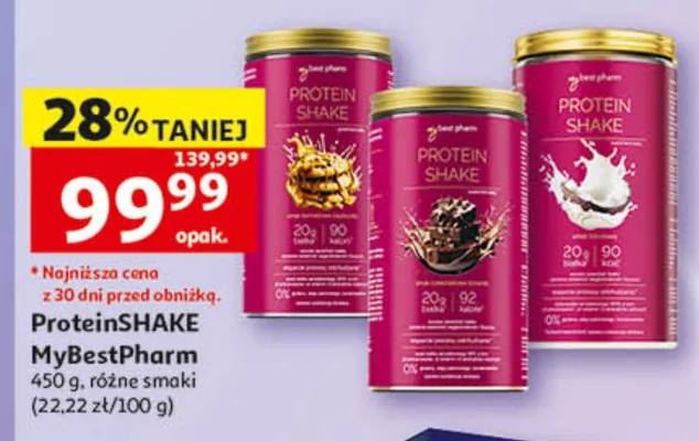 ProteinSHAKE MyBestPharm promocja w Auchan