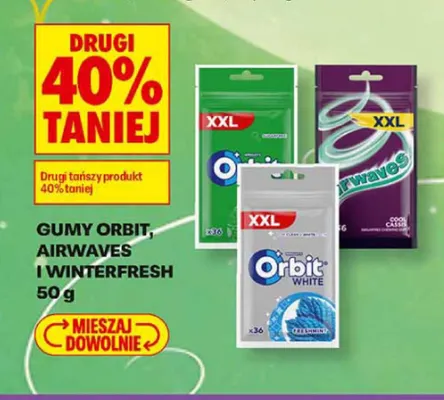 Guma do żucia Orbit promocja w Biedronka