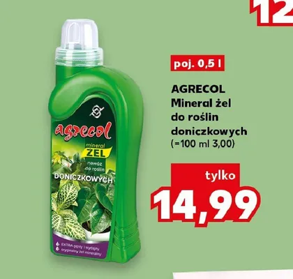 Mineral żel do roślin doniczkowych AGRECOL promocja w Kaufland