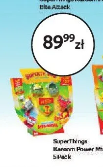 Zabawka SuperThings Kazoom Power Mission 5 Pack promocja w Dzień Dziecka