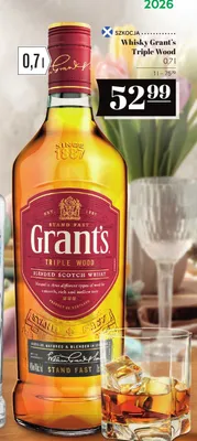 Whisky blended scotch promocja w POLOmarket