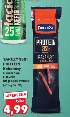 Kabanosy z szynki TARCZYŃSKI PROTEIN promocja w Kaufland