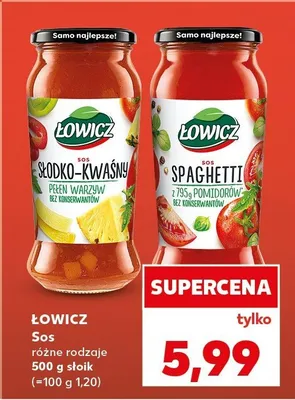 Sos słodko-kwaśny promocja w Kaufland