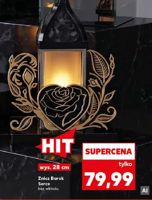 Znicz Barok Serce bez wkładu promocja w Kaufland