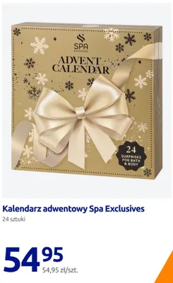 Kalendarz adwentowy Spa Exclusives promocja w Action