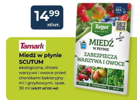 Miedź w płynie SCUTUM promocja w PSB Mrówka