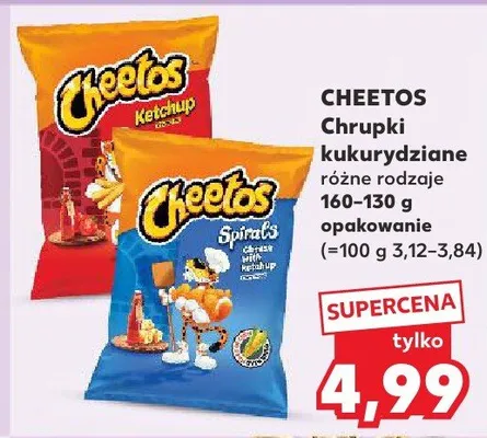 Chrupki kukurydziane różne rodzaje promocja w Kaufland