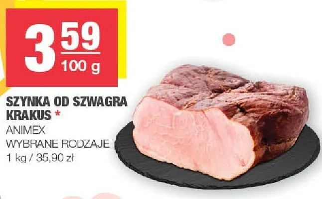 Szynka od szwagra promocja w SPAR