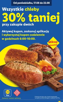 Chleby promocja w Lidl