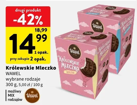 Królewskie Mleczko Wawel promocja w Intermarche