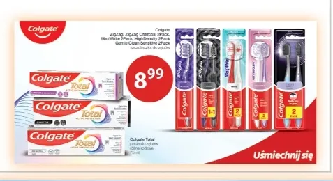Szczoteczka do zębów ZigZag Charcoal Colgate 2-pak promocja w Drogerie Laboo