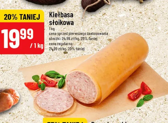 Kiełbasa słoikowa promocja w POLOmarket