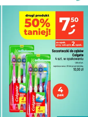 Szczoteczki do zębów Colgate 4-pak promocja w Dealz