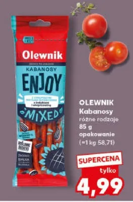 Kabanosy różne rodzaje promocja w Kaufland