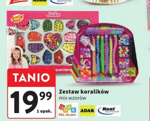Zestaw koralików promocja w Intermarche