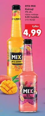 Koktajl RTD Mix Gin & Passion Fruit promocja w Kaufland