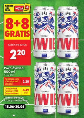 Piwo Żywiec promocja w Biedronka