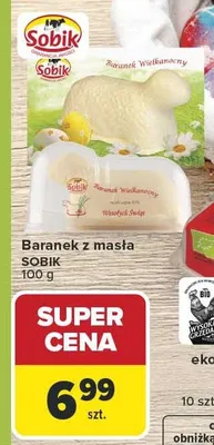 Baranek z masła promocja w Carrefour