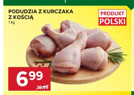 Podudzia z kurczaka z kością promocja w Stokrotka