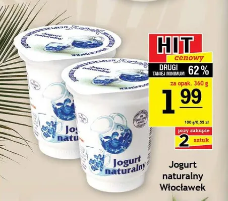 Jogurt naturalny Włocławek promocja w Gram Market