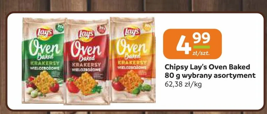 Chipsy Lay's Oven Baked promocja w Gama
