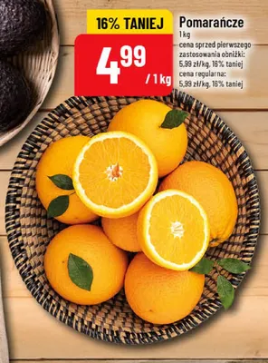 Pomarańcze promocja w POLOmarket