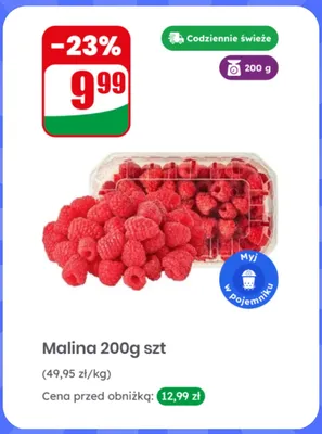 Malina promocja w Dino
