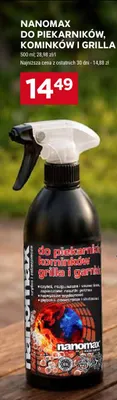 Preparat do czyszczenia piekarników kominków i grilla Nanomax promocja w Stokrotka