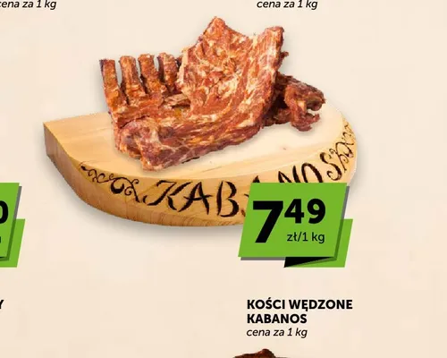 Kości wędzone Kabanos promocja w Groszek