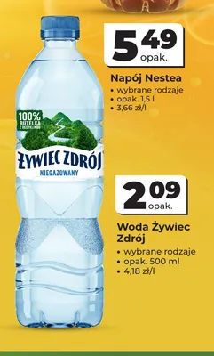 Woda Żywiec Zdrój promocja w Odido