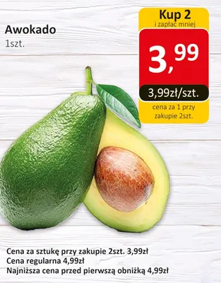 Awokado promocja w Market Point