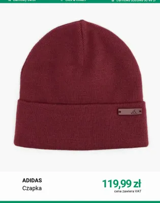 Czapka Adidas promocja w Deichmann
