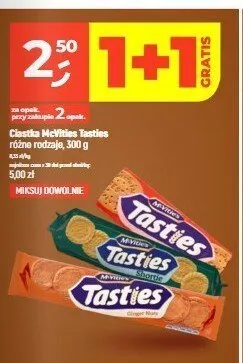 Ciastka McVitie's Tasties Shortie promocja w Dealz