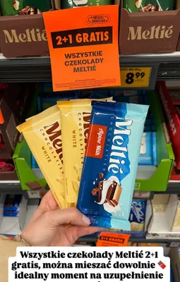 Czekolada Alpine Milk promocja w Biedronka