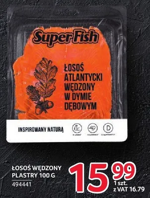Łosoś wędzony plastry 100 g promocja w Selgros