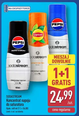 Koncentrat napoju do saturatora promocja w Aldi