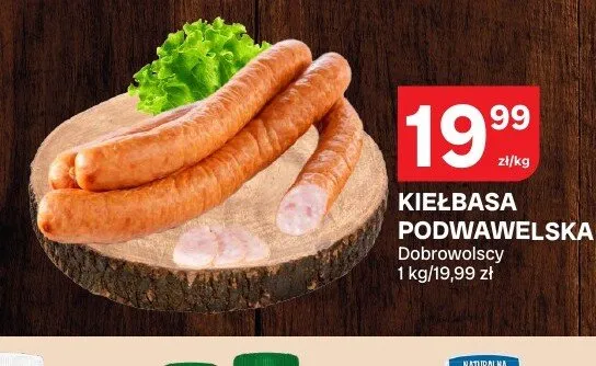 Kiełbasa Podwawelska Dobrowolscy promocja w Chorten