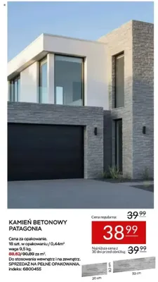 Kamień betonowy Patagonia promocja w Abra Meble