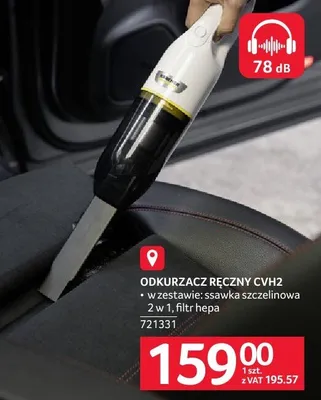 Odkurzacz ręczny Kärcher CVH2 promocja w Selgros