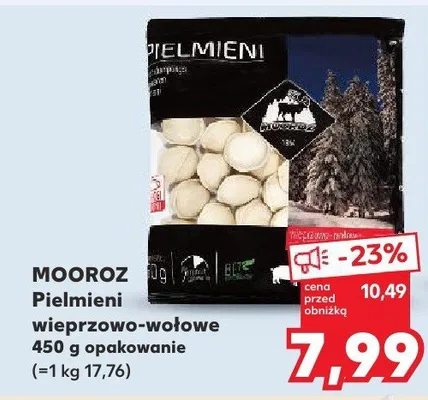 Pielmieni wieprzowo-wołowe promocja w Kaufland