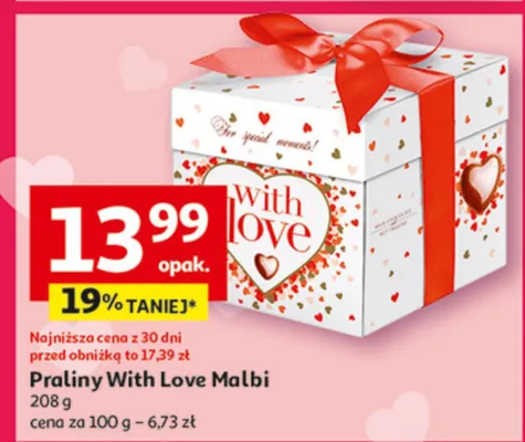 Praliny Praliny With Love Malbi promocja w Auchan
