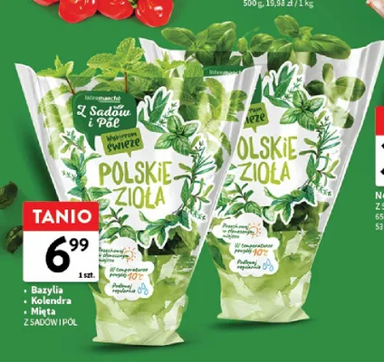 Mięta Z Sadów i Pól promocja w Intermarche